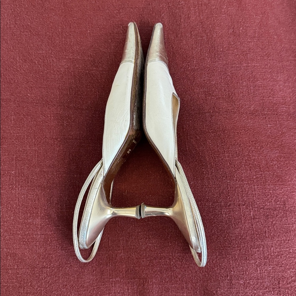 Vintage Chanel Slingback Heels - Picture 5 of 6